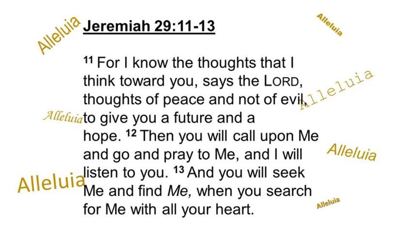 Jeremiah 29