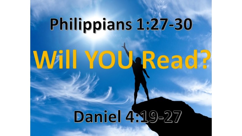WILL YOU READ 9.26.2017