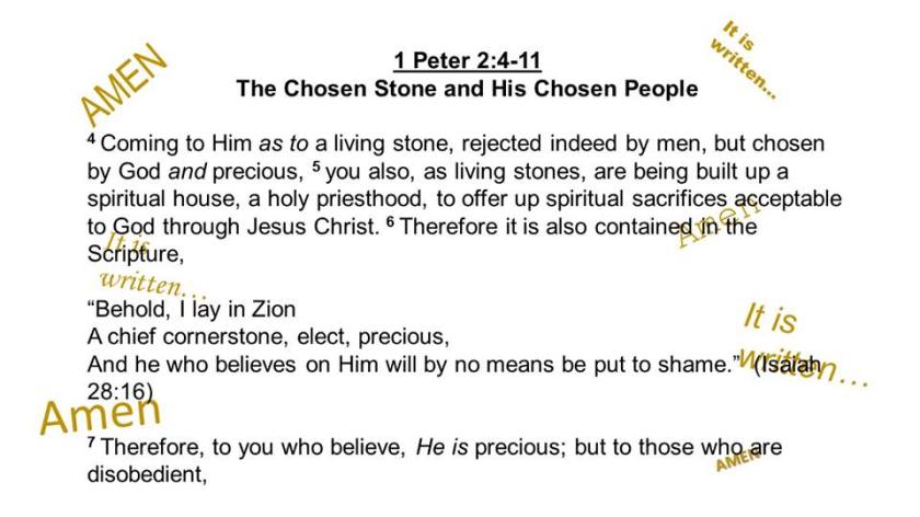 1 Peter 2.4.7