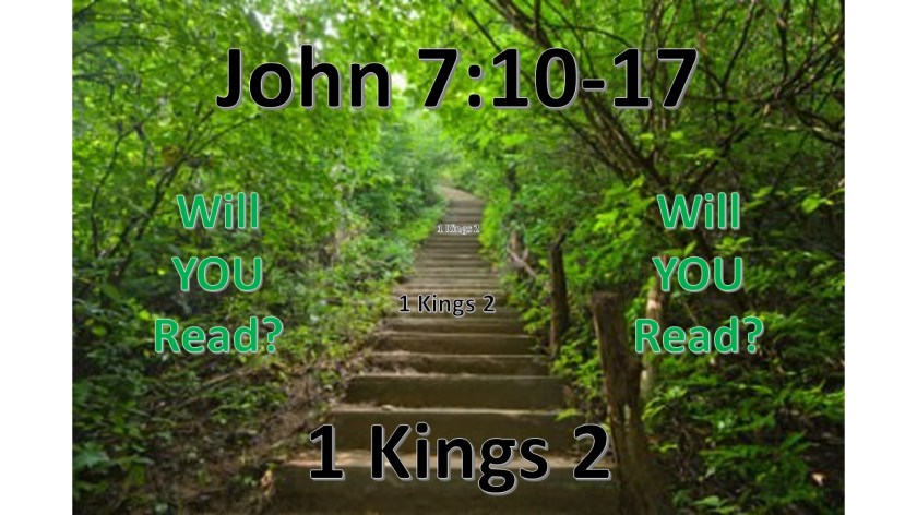 I WILL READ 12.9.2017