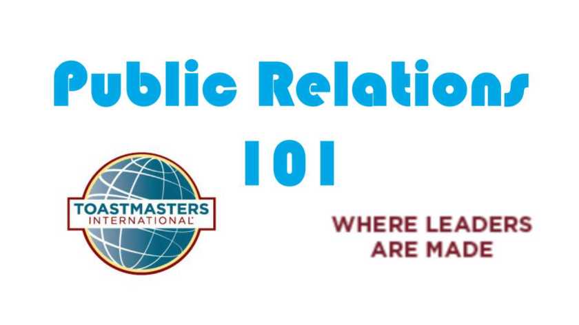 Public Relations 101