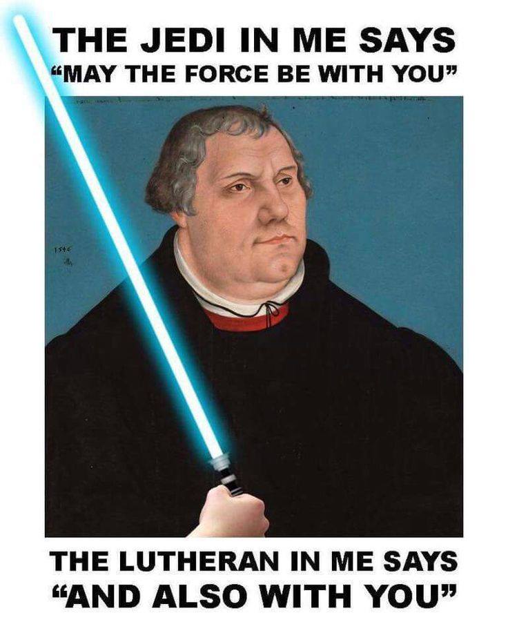 may the force be with you