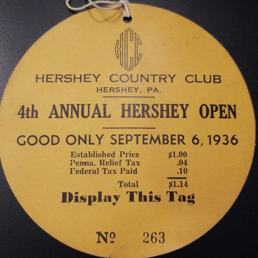1936 Hershey Open